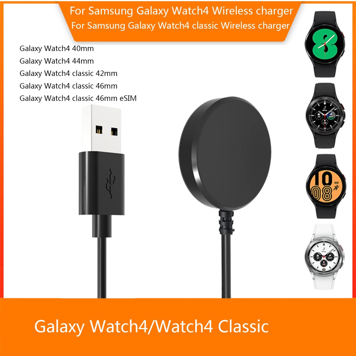 Chargeur Samsung Galaxy Watch 4 / 4 Classic 