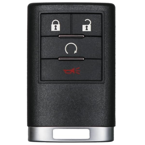 Keys4Less 2014 Cadillac Escalade Key Fob - Fcc: Ouc6000066 - Pn: 22756463, 22756464 - 4 Button