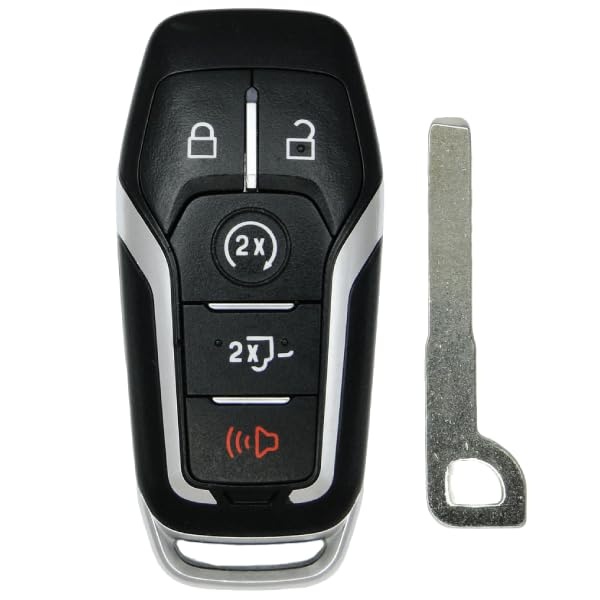 Keys4Less 2017 Ford F-150 Key Fob - Fcc: M3N-A2C31243300, M3Na2C31243300, 164-R8117 - Pn: 164-R8117 - 5 Button