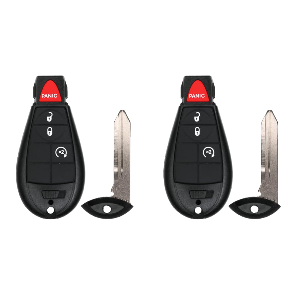 51uqnSGEW2L.jpg Keys4Less 2020 Smart Proxy System Key Fob - Fcc: Gq4-53T, Gq453T - Pn: 68508721 - 4 Button - Image 1