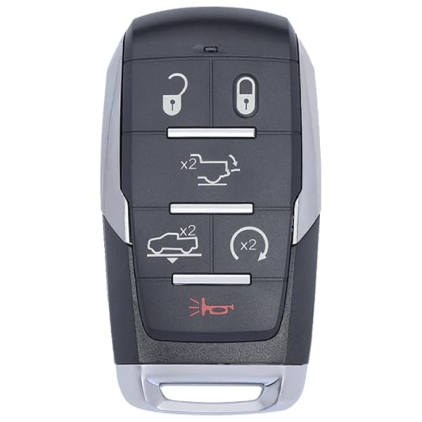 UrbanX Replacement 2019-2024 Ram 1500 Key Fob – Fcc: Oht-4882056, Oht4882056 – Pn: 68584156, 68584156Aa – 6 Button