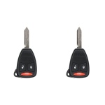 UrbanX Replacement 2007-2011 Dodge Nitro Key Fob – Fcc: Kobdt04A – Pn: 05183348Aa – 3 Button