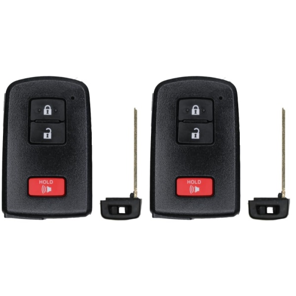 UrbanX Replacement 2013 Toyota RAV4 Key Fob – Fcc: Hyq14Fba – Pn: 89904-52290 – 3 Button