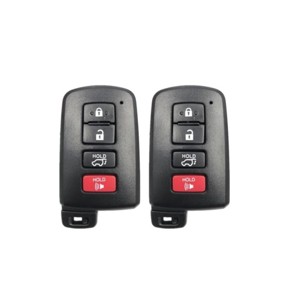 UrbanX Replacement 2016 Toyota Highlander Key Fob – Fcc: Hyq14Fba – Pn: 89904-0E121, 89904-0E120 – 4 Button