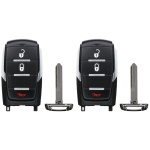 UrbanX Replacement 2019-2024 Ram 1500 Key Fob – Fcc: Oht-4882056, Oht4882056 – Pn: 68584151 – 3 Button