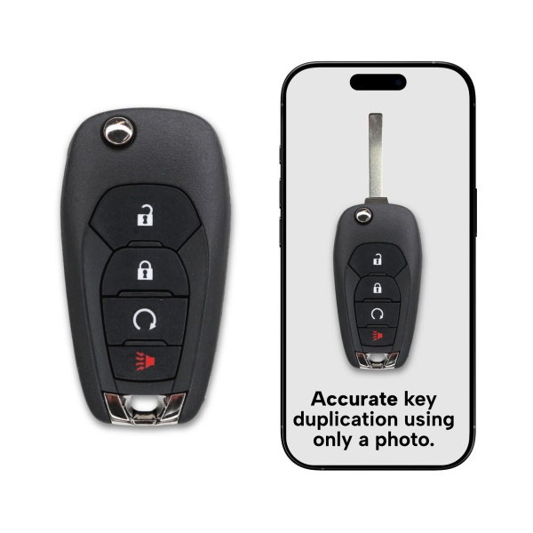 UrbanX Replacement 2019 Chevrolet Cruze Key Fob – Fcc: Lxp-T004 – Pn: Not Found – 4 Button