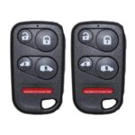 UrbanX (2-Pack) Replacement 2001-2004 Honda Odyssey Key Fob – FCC: OUCG8D-440H-A, OUCG8D440HA – PN: 72147-S0X-A01, 72147-S0X-A02 – 5 Button