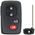 UrbanX Replacement 2010-2011 Toyota Prius Key Fob – FCC: HYQ14AAB – PN: 89904-47420 – 4 Button