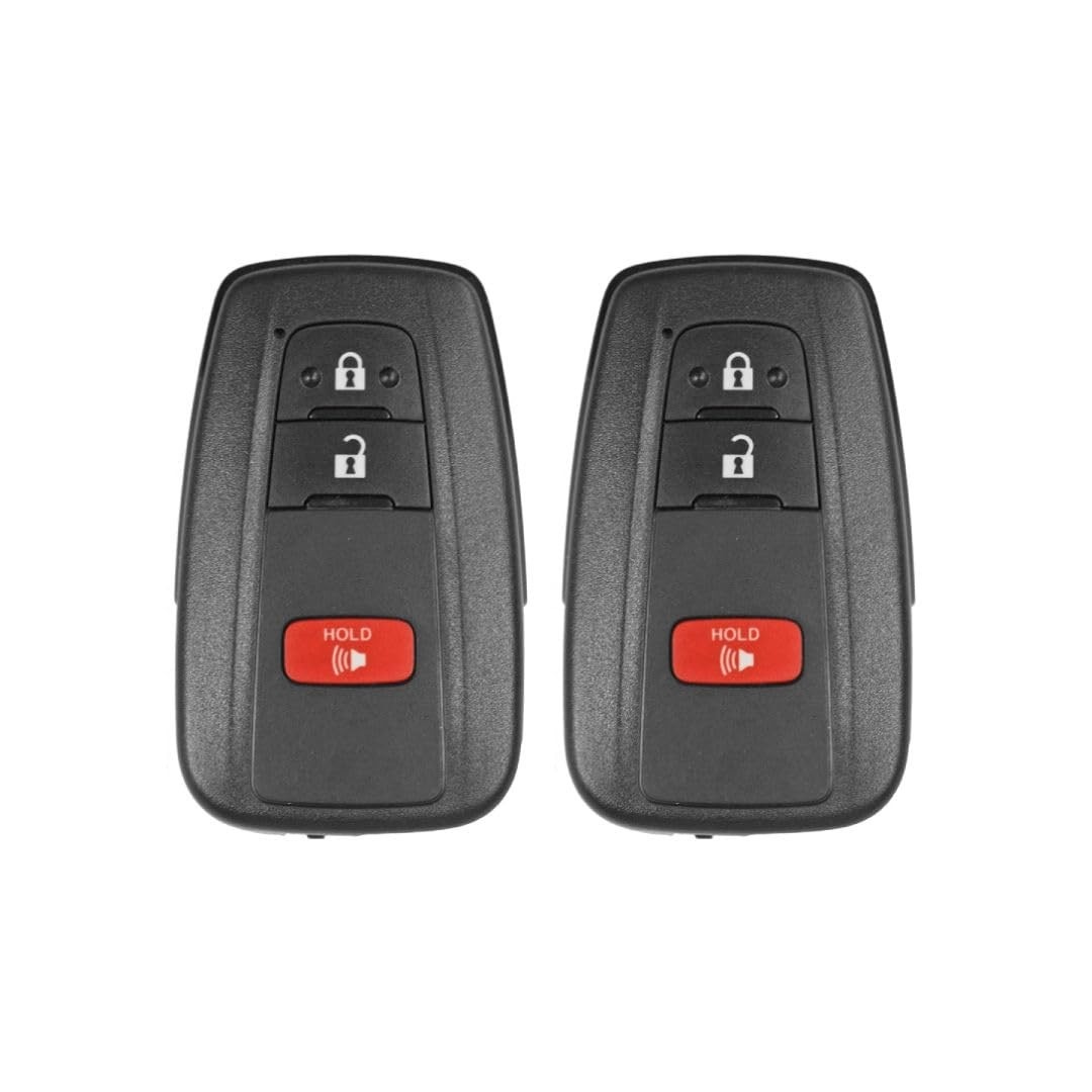 UrbanX (2-Pack) Replacement 2021 Toyota Corolla Hatchback Key Fob – FCC: HYQ14FBN – PN: 8990H-12180, 8990H12180 – 3 Button - product photo UrbanX (2-Pack) Replacement 2021 Toyota Corolla Hatchback Key Fob – FCC: HYQ14FBN – PN: 8990H-12180, 8990H12180 – 3 Button - Image 1
