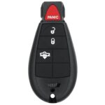 UrbanX Replacement 2018 RAM Truck Key Fob – FCC: GQ4-53T, GQ453T – PN: 68521302 – 4 Button