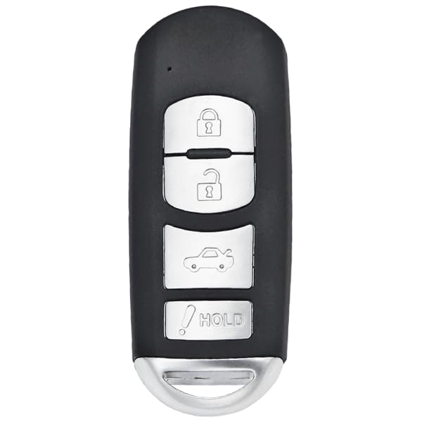 Version 1.0.0 UrbanX Replacement 2019 Mazda 6 Key Fob – FCC: WAZSKE13D01 – PN: GJY9-67-5DY, GJY9-67-5RY – 4 Button - Image 1