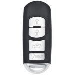UrbanX Replacement 2016 Mazda 6 Key Fob – FCC: WAZSKE13D01 – PN: GJY9-67-5DY – 4 Button