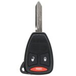 UrbanX Replacement 2010 Dodge Dakota Key Fob – FCC: KOBDT04A – PN: 05183348AA, 05143608AA, 056053000AH – 3 Button