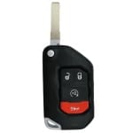 UrbanX Replacement 2018-2021 Jeep Gladiator Wrangler Key Fob – Fcc: Oht1130261 – Pn: 68416784Ac, 68416785 – 4 Button