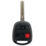 UrbanX Replacement 2003 Lexus GX470 Key Fob – Fcc: Hyq1512V, 2Aokm-Lxv1 – Pn: 89070-60801, 8907060801 – 3 Button