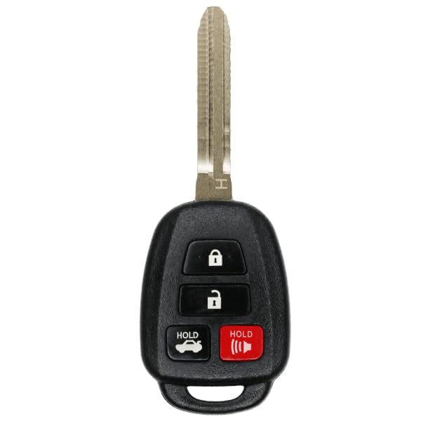 Version 1.0.0 UrbanX Replacement 2014-2019 Toyota Camry Corolla Key Fob – FCC: HYQ12BDM, HYQ12BEL – PN: 89070-02880 – 4 Button - Image 1