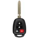 UrbanX Replacement 2014-2019 Toyota Corolla Camry Key Fob – FCC: HYQ12BDM, HYQ12BEL – PN: 89070-02880 – 4 Button