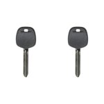 UrbanX (2-Pack) Replacement 2018-2019 Subaru Crosstrek Transponder Key – PN: 57497-FL08A, 57497-FL08B