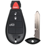 UrbanX (2-Pack) Replacement 2008-2014 Dodge Challenger Key Fob – Fcc: Iyz-C01C/Iyzc01C – Pn: 68058346/68058346Ah/05026886/05026886Ak – 4 Button