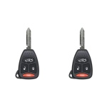 UrbanX (2-Pack) Replacement 2005 Dodge Magnum Key Fob – FCC: KOBDT04A – PN: 05179514AA – 4 Button