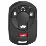 UrbanX Replacement 2005-2007 Cadillac STS Key Fob – FCC: M3N65981403 – PN: 15212383, 15212382 – 5 Button