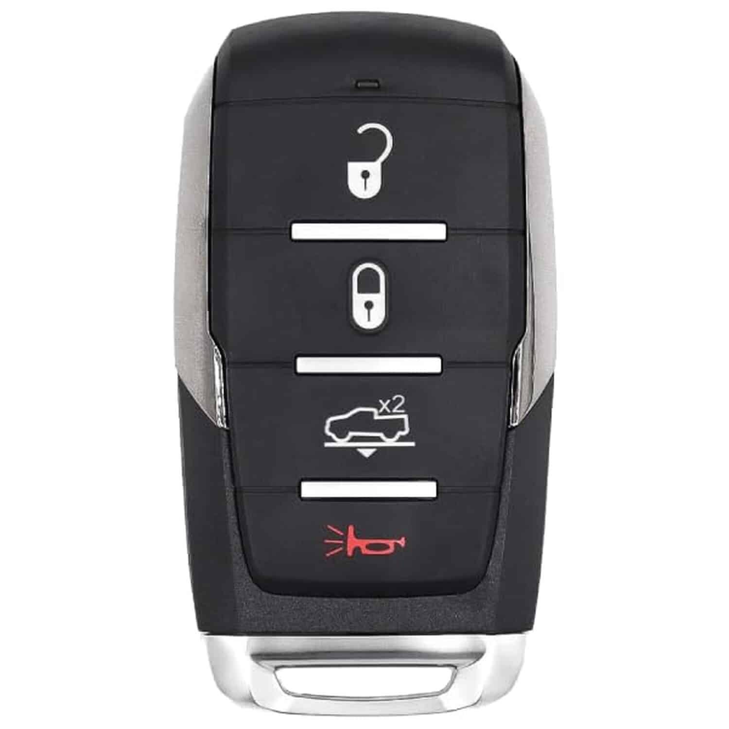 Version 1.0.0 UrbanX Replacement 2026 RAM 1500 Rebel Key Fob – FCC: OHT-4882056, OHT4882056 – PN: 68584152 – 4 Button - Image 1