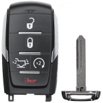 UrbanX Replacement 2021 Ram 1500 Key Fob – FCC: OHT-4882056, OHT4882056 – PN: 68584154, 68584154AA – 5 Button