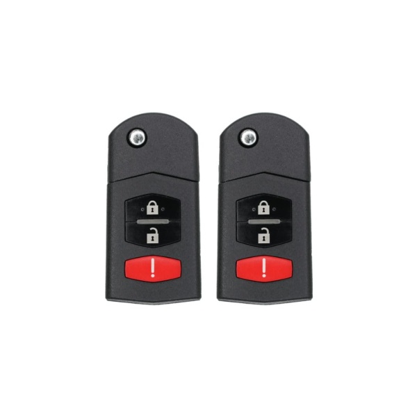 (2-Pack) Replacement 2013 Mazda Cx-9 Key Fob – Pn: Bcr2-67-5Ry – 3 Button
