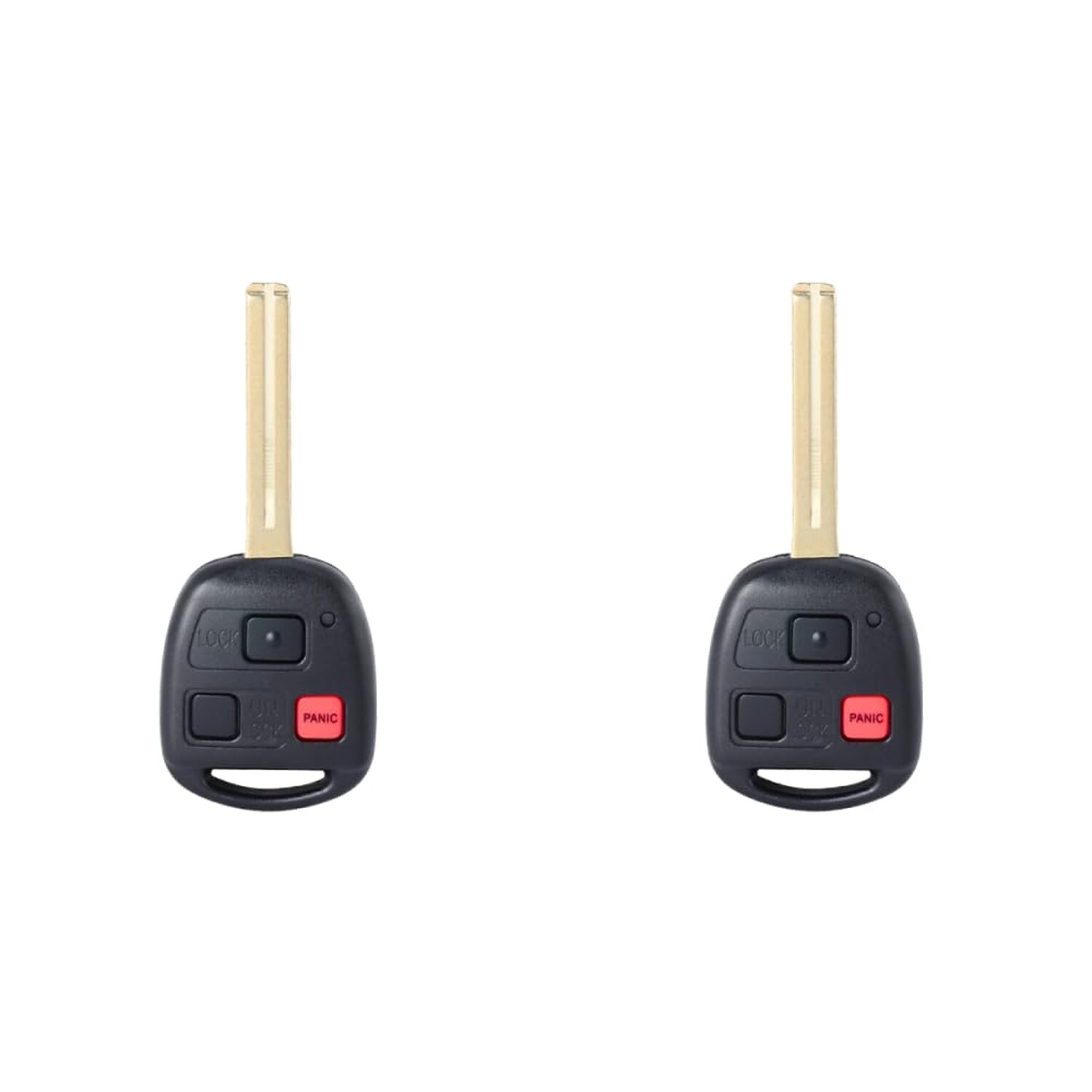 Version 1.0.0 UrbanX (2-Pack) Replacement 1998-2005 Lexus GS300 Key Fob – FCC: HYQ1512V – PN: 89070-24040, 89070-33470 – 3 Button - Image 1