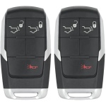 UrbanX (2-Pack) Replacement 2021 Ram Power Wagon Key Fob – Fcc: Gq4-76T – Pn: 6838117168381171Ac6838117 – 3 Button