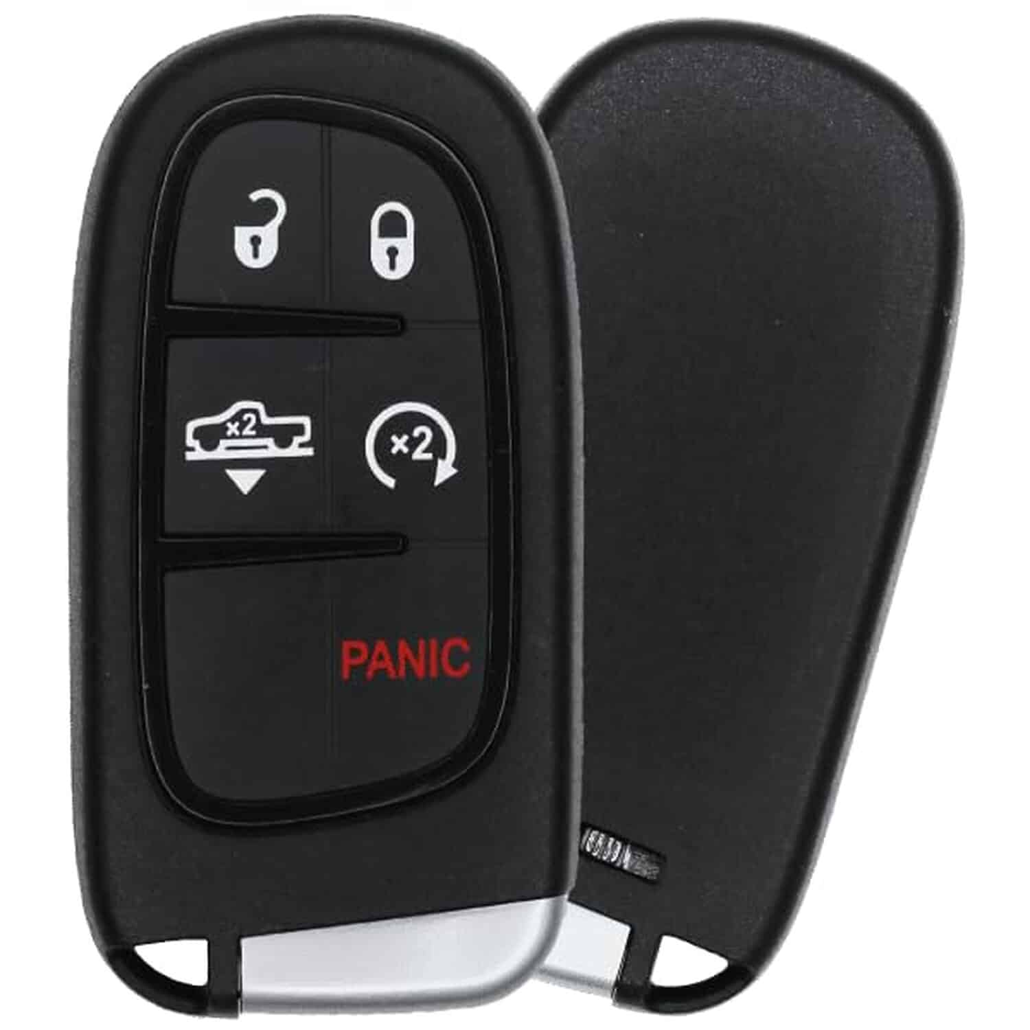 Version 1.0.0 UrbanX Replacement 2013 RAM 1500 2500 3500 Key Fob – FCC: GQ4-54T, GQ454T – PN: 68159657 – 5 Button - Image 1
