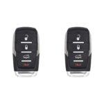 UrbanX (2-Pack) Replacement 2021 RAM 1500 HFE Key Fob – FCC: OHT-4882056, OHT4882056 – PN: 68584152 – 4 Button