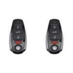 UrbanX (2-Pack) Replacement 2017 Volkswagen Touareg Key Fob – FCC: IYZVWTOUA – PN: IYZVWTOUA, 7P6-959-754 – 4 Button
