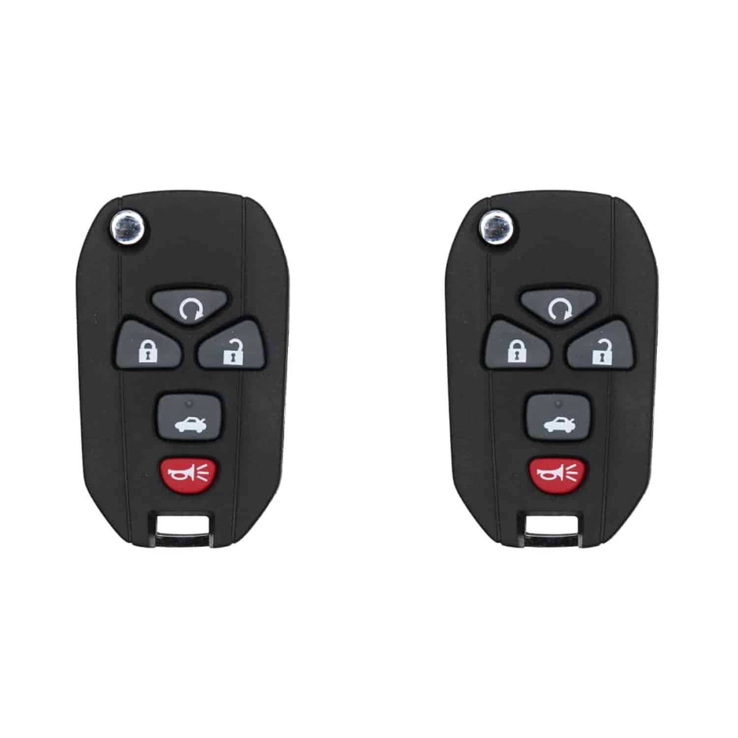 Version 1.0.0 UrbanX (2-Pack) Replacement 2008 Saturn Aura Key Fob – FCC: KOBGT04A – PN: 22733524 – 5 Button - Image 1