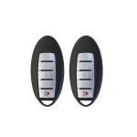 UrbanX (2-Pack) Replacement 2013 Nissan Maxima Key Fob – Fcc: Kr5S180144014 – Pn: 285E3-3Tp5A285E3, 285E3-3Tp05, 285E3-9Hp5B – 5 Button