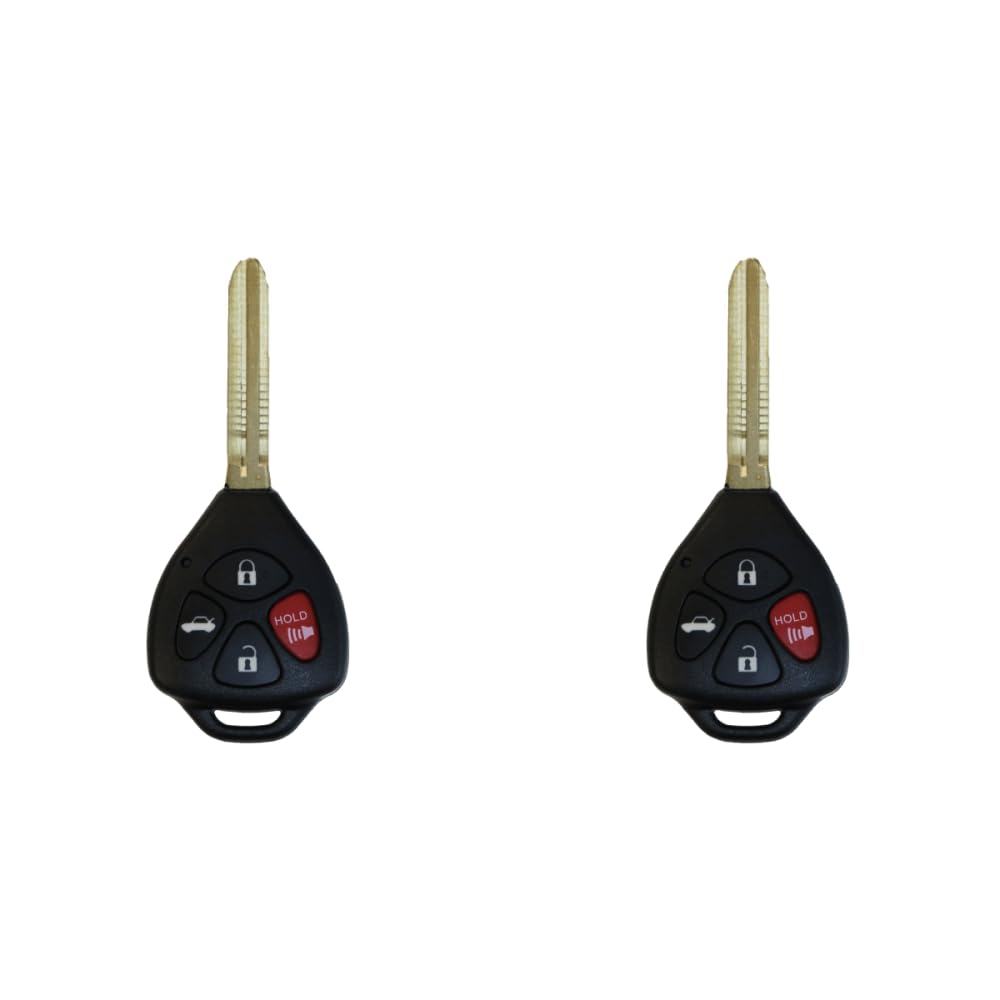 Version 1.0.0 UrbanX (2-Pack) Replacement 2013 Scion Fr-S Key Fob – FCC: HYQ12BBY – PN: 57497-CA110 – 0 Button - Image 1
