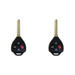 UrbanX (2-Pack) Replacement 2018 Subaru BRZ Key Fob – FCC: HYQ12BBY – PN: 57497-CA110, 57497CA110 – 0 Button