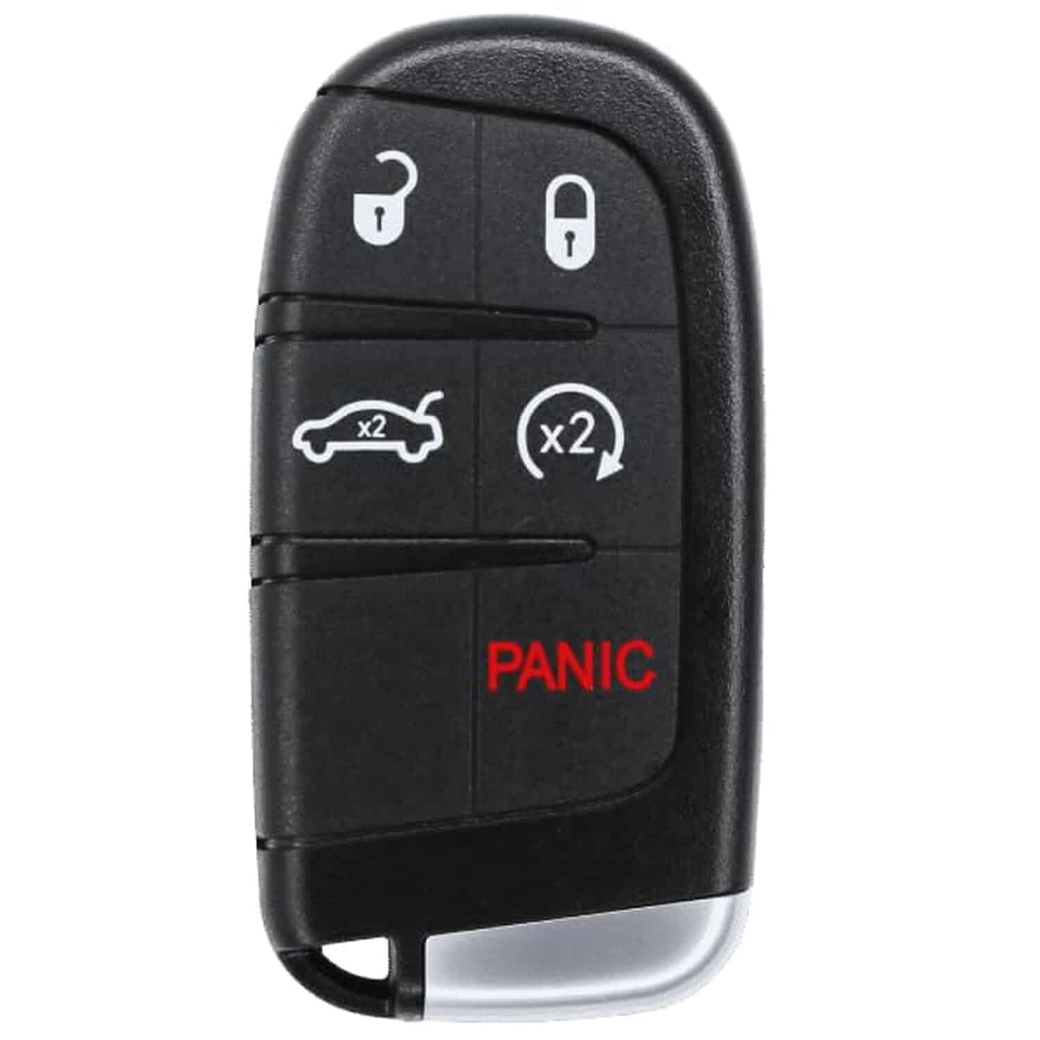 Version 1.0.0 UrbanX Replacement 2015-2017 Chrysler 200 Key Fob – FCC: M3N-40821302 – PN: 68394191, 68155687 – 5 Button - Image 1