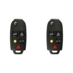 UrbanX (2-Pack) Replacement 2004 Volvo S80 Key Fob – FCC: LQNP2T-APU – PN: 8688799 – 5 Button