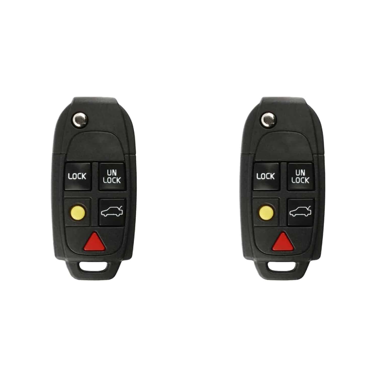 Version 1.0.0 UrbanX (2-Pack) Replacement 2007 Volvo S60 Key Fob – FCC: LQNP2T-APU, LQNP2TAPU, 2AOKM-VL1 – PN: 8688799, 31253386 – 5 Button - Image 1