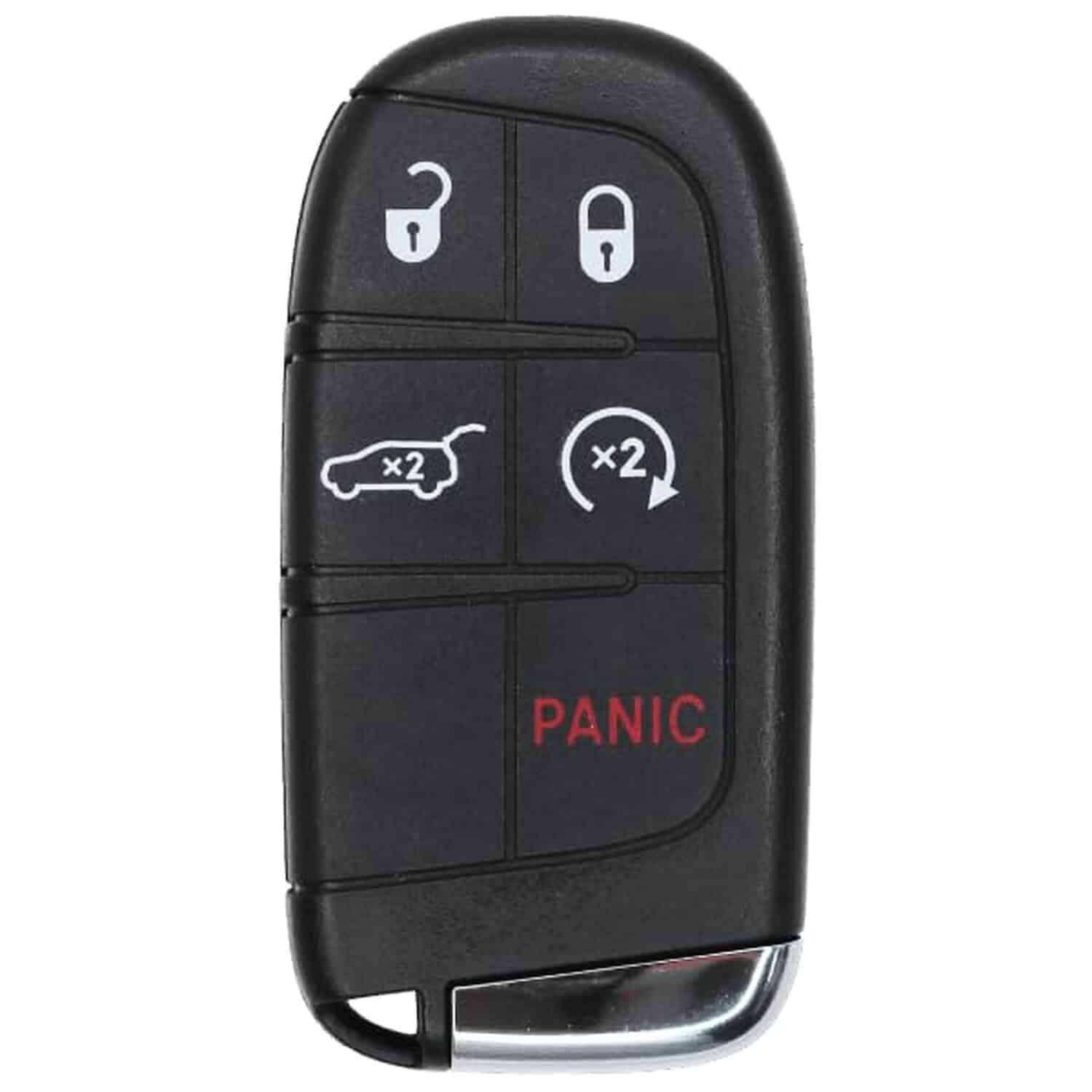 Version 1.0.0 UrbanX Replacement 2017 Jeep Grand Cherokee Key Fob – FCC: M3N-40821302, M3N40821302 – PN: 68143522, 68143505, 68150061 – 5 Button - Image 1