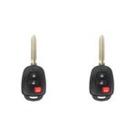 UrbanX (2-Pack) Replacement 2013-2017 Toyota RAV4 Key Fob – FCC: HYQ12BDP – 0 Button