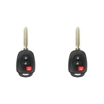 UrbanX (2-Pack) Replacement 2015 Scion xB Key Fob – FCC: HYQ12BDP – PN: HYQ12BDP – 0 Button