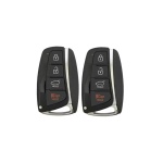 UrbanX (2-Pack) Replacement 2015-2018 Hyundai Santa Fe Key Fob – Fcc: Sy5Dmfna433 – Pn: 95440-B8100, 95440-2W500 – 4 Button