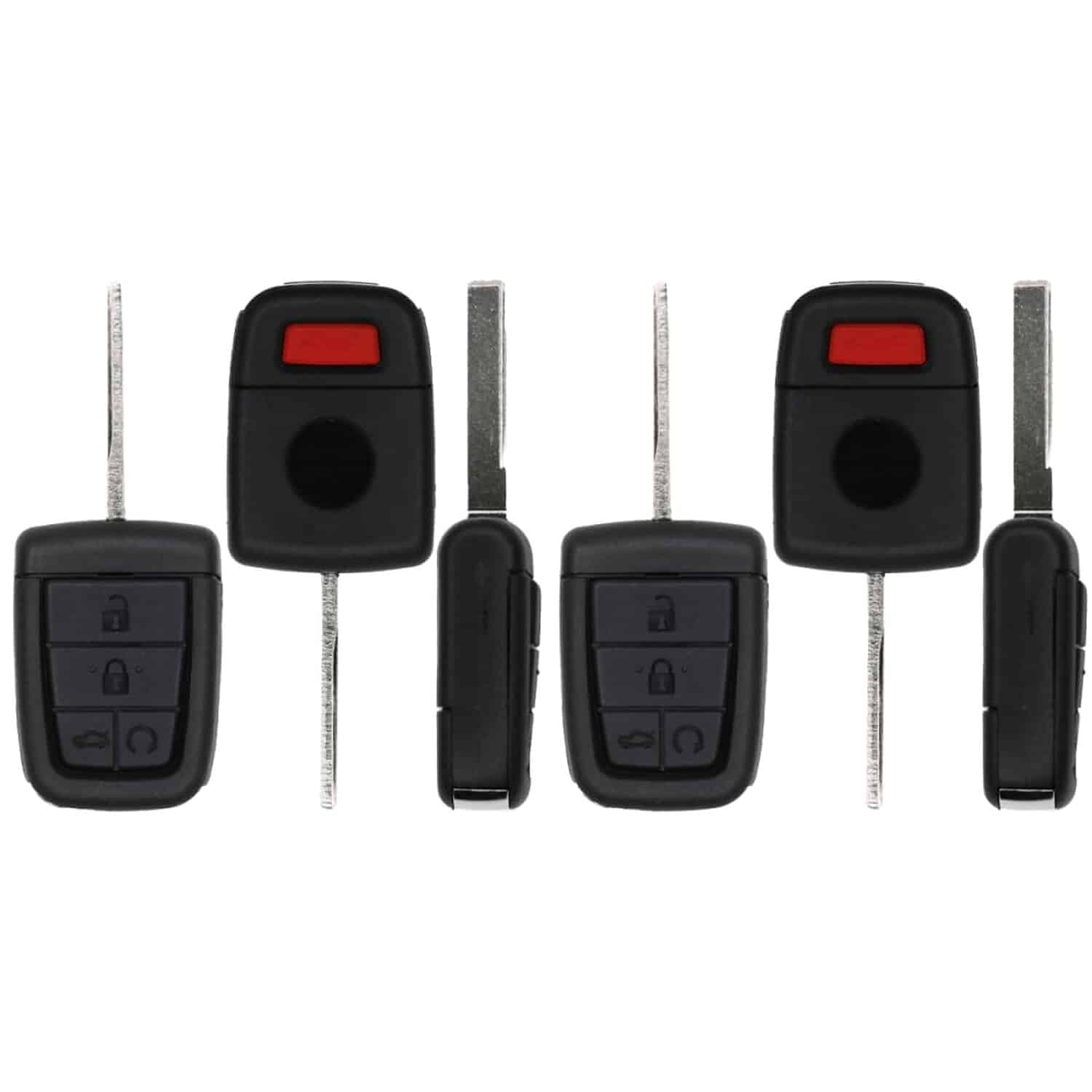 Version 1.0.0 UrbanX (2-Pack) Replacement 2008 Pontiac G8 Key Fob – FCC: OUC6000083 – PN: 92237316 – 5 Button - Image 1