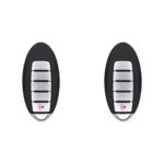 UrbanX (2-Pack) Replacement 2013 Nissan Pathfinder Key Fob – FCC: KR5S180144014 – PN: 285E3-9PA5A – 5 Button