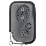 UrbanX Replacement 2009 Lexus LX570 Key Fob – FCC: HYQ14AEM, HYQ14AAB – PN: 89904-60061, 89904-60A00 – 4 Button