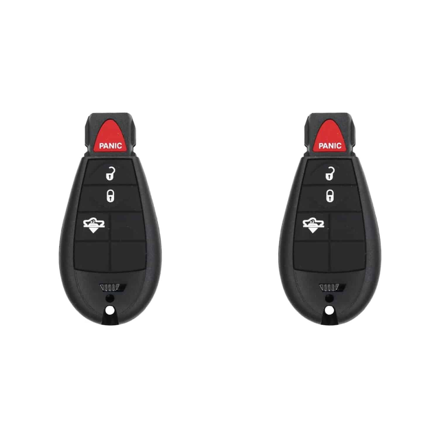 Version 1.0.0 UrbanX (2-Pack) Replacement 2017 RAM Truck Key Fob – FCC: GQ4-53T, GQ453T – PN: 68521302 – 4 Button - Image 1