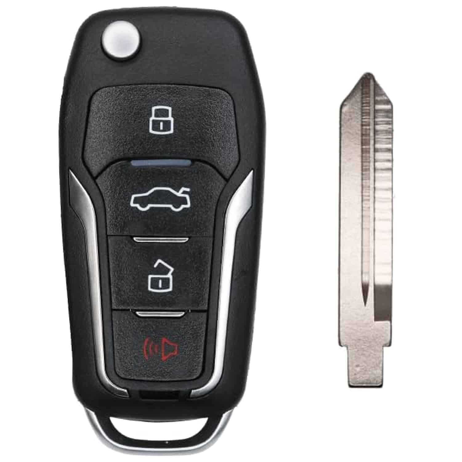Version 1.0.0 UrbanX Replacement 2005-2007 Mercury Montego Key Fob – FCC: CWTWB1U331, CWTWB1U311, CWTWB1U322, CWTWB1U345 – PN: 8S4Z-15K601-AA – 4 Button - Image 1
