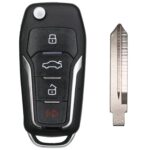UrbanX Replacement 2004 Ford Thunderbird Key Fob – FCC: CWTWB1U331, CWTWB1U311, CWTWB1U322, CWTWB1U345 – PN: 8S4Z-15K601-AA – 4 Button